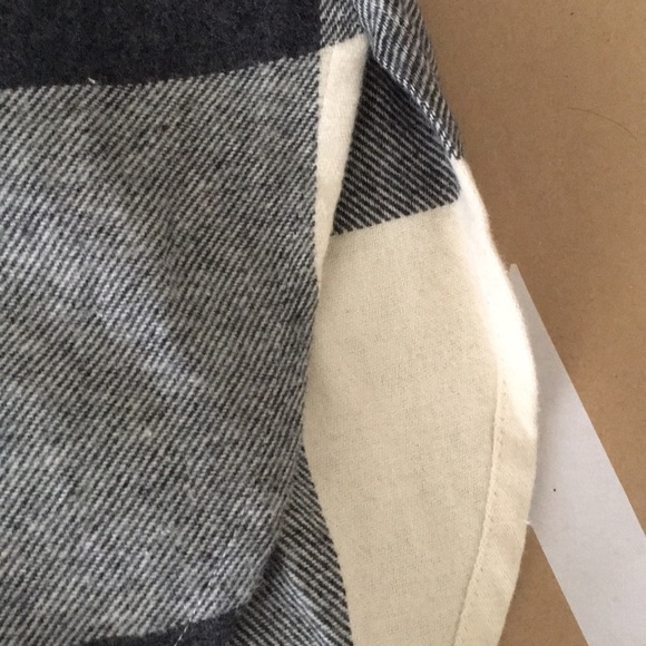 ZARA PLAID CHECKERED FLANNEL BUTTON DOWN SHIRT - Picture 9 of 10